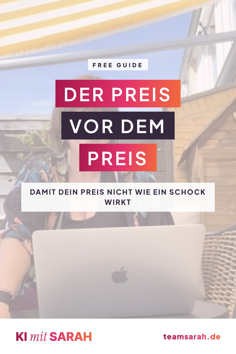 Der Preis vor dem Preis, und wie die KI dir die Sätze davor baut
